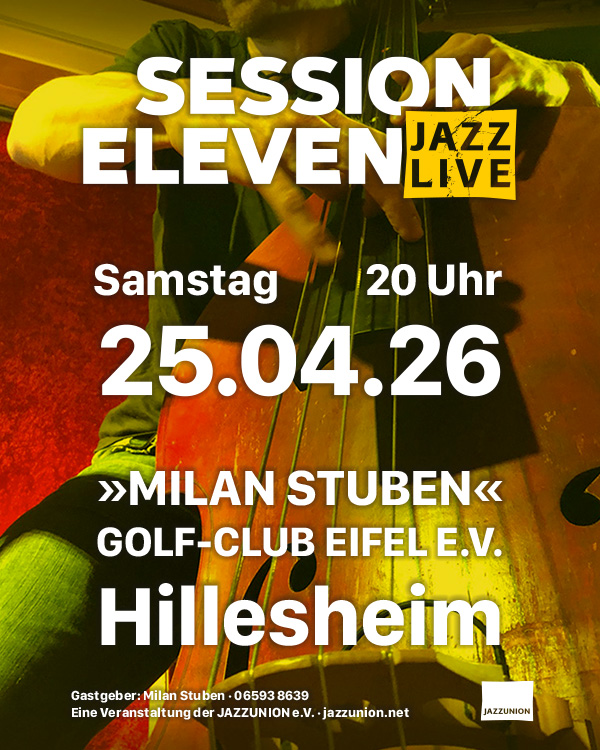 session eleven am Samstag, 25.04.2026